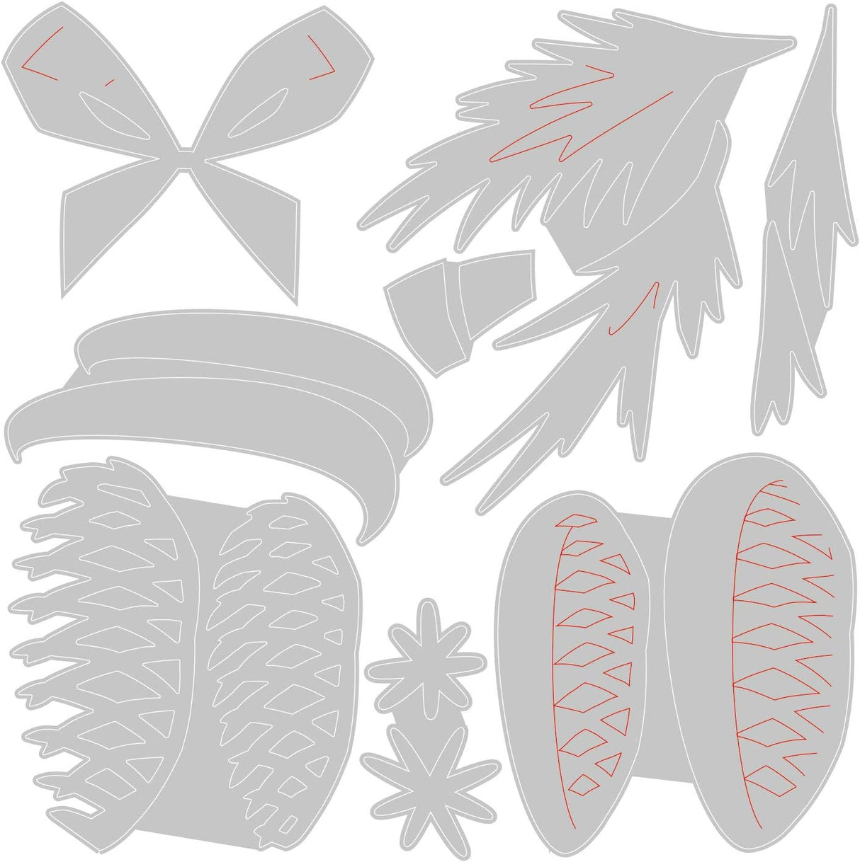 MATRIZ-TROQUEL THINILITS FESTIVAL SIZZIX