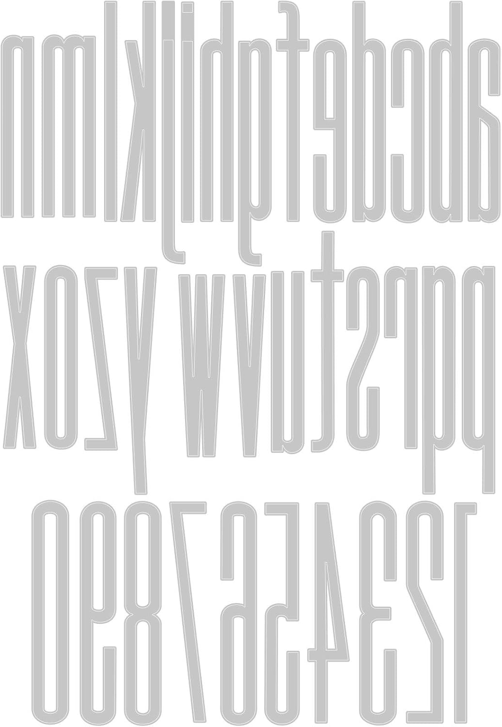 MATRIZ-TROQUEL ALFANUMERICOS SIZZIX