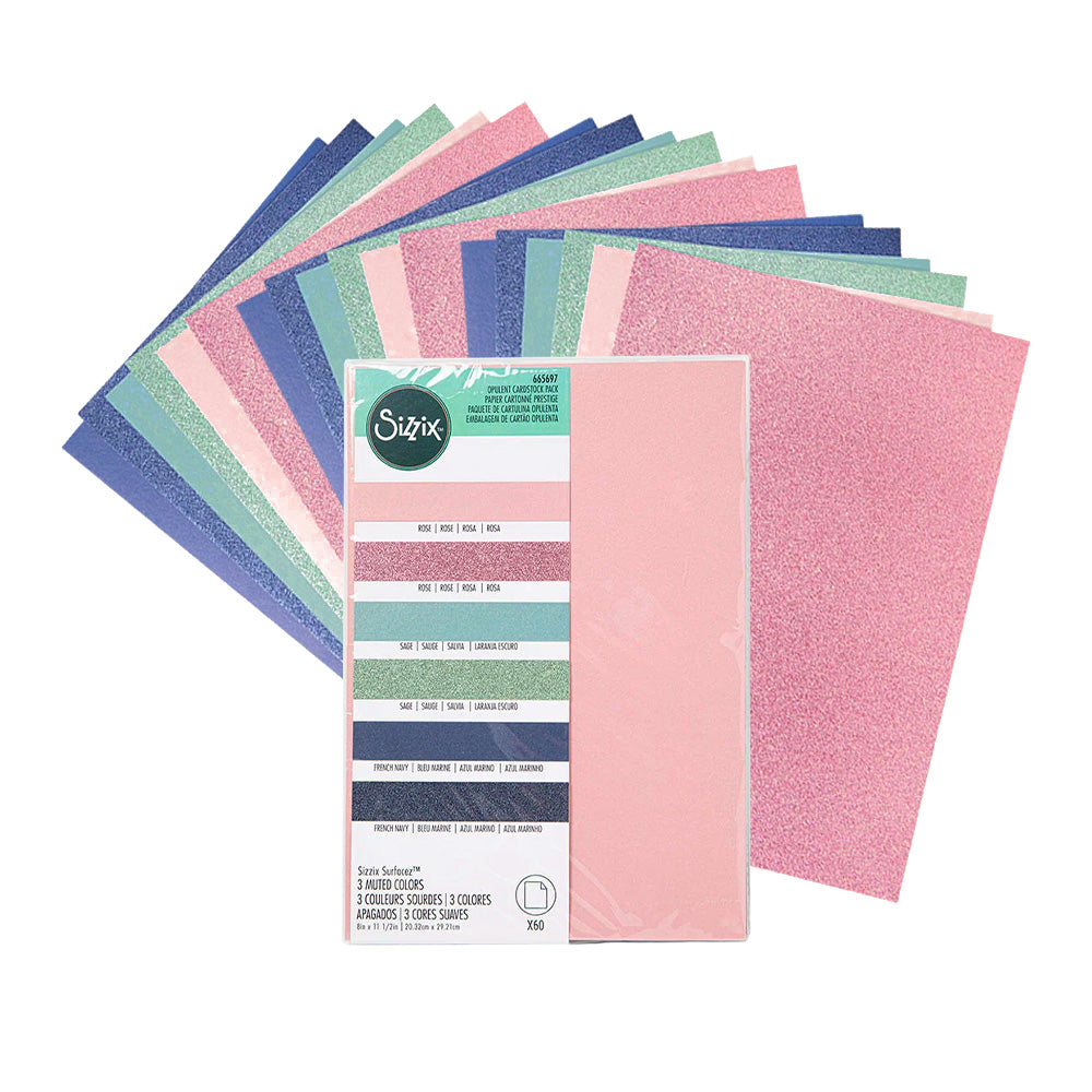 PACK DE PAPELES DECORATIVOS SIZZIX