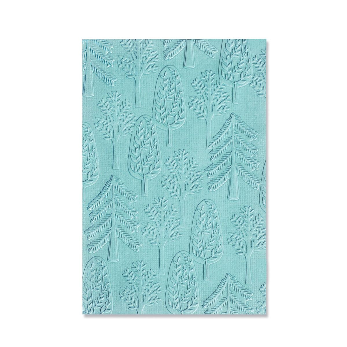 EMBOSSING FOLDER 3D BOSQUE SIZZIX (PLANTILLAS DE RELIEVE)