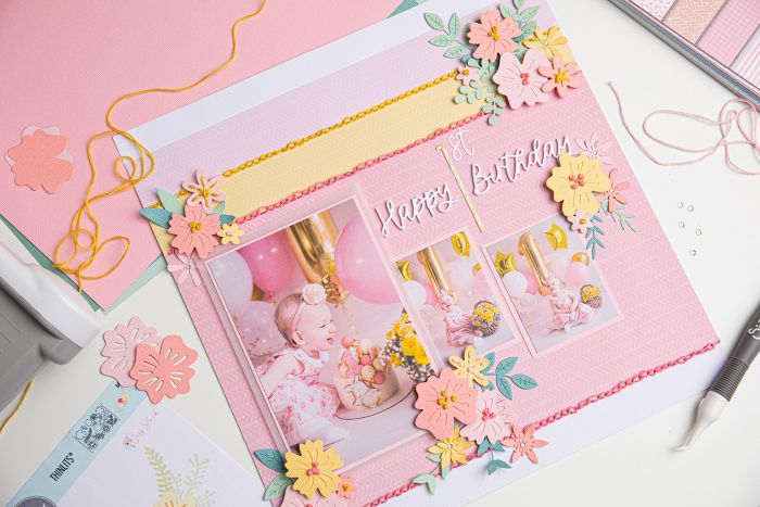MATRIZ-TOQUEL CORTE ARREGLO FLORAL SIZZIX