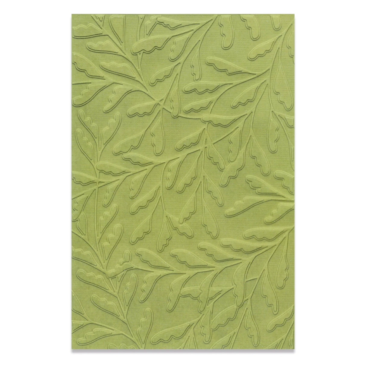 EMBOSSING FOLDER 3D DELICATES LEAVES SIZZIX (PLANTILLAS DE RELIEVE)