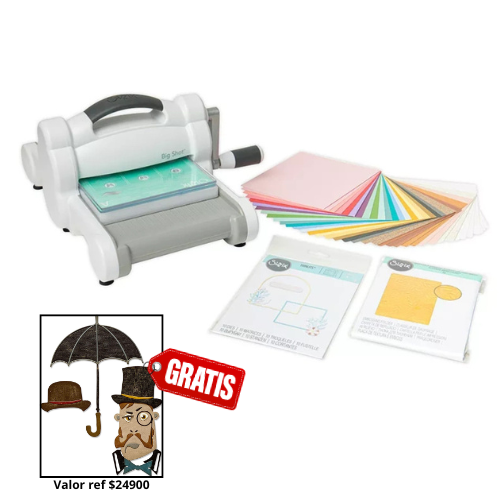 Troqueladora Manual Big Shot Starter Kit. En dias de lluvia viene con Regalo