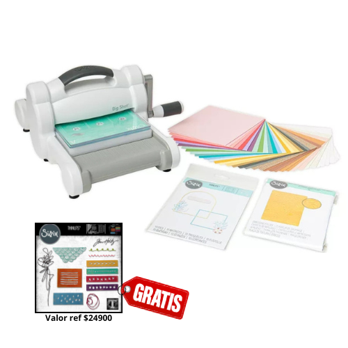 Troqueladora Manual Big Shot Starter Kit. ESPECIAL MIX MEDIA Y SCRAPBOOK