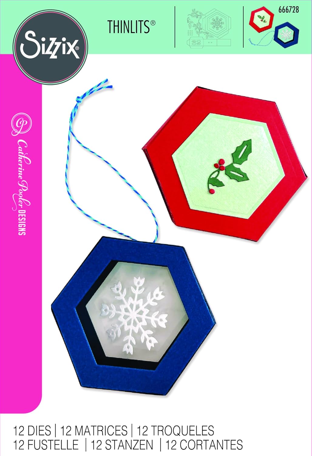 MATRIZ-TROQUEL THINILITS L CAJA COLGANTE SIZZIX