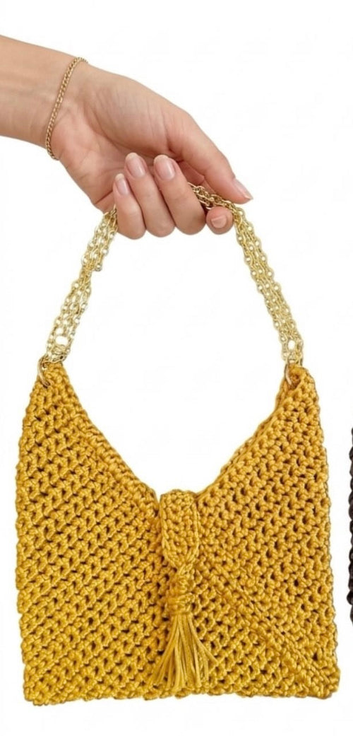 TALLER DE CARTERA A CROCHET by MAIKA