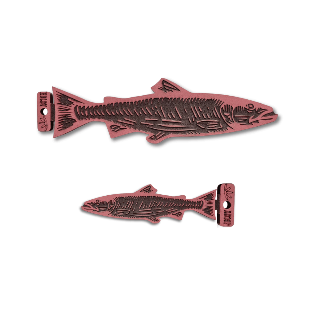 SELLO O TIMBRE PEZ BARRACUDA CON 2 TAMANOS LAS LUPES