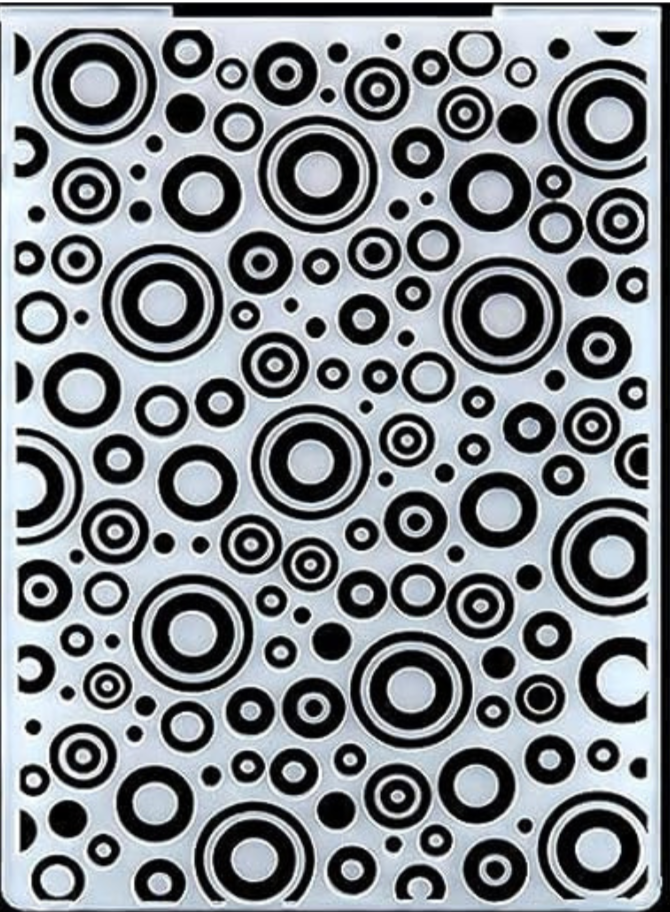 EMBOSSING FOLDER (PLANTILLAS DE RELIEVE) 10*15cm CRAFTYDIY