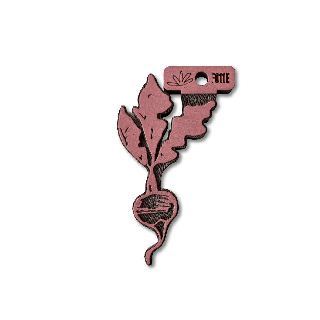 SELLO O TIMBRE RABANITOS CON 2 TAMANOS LAS LUPES