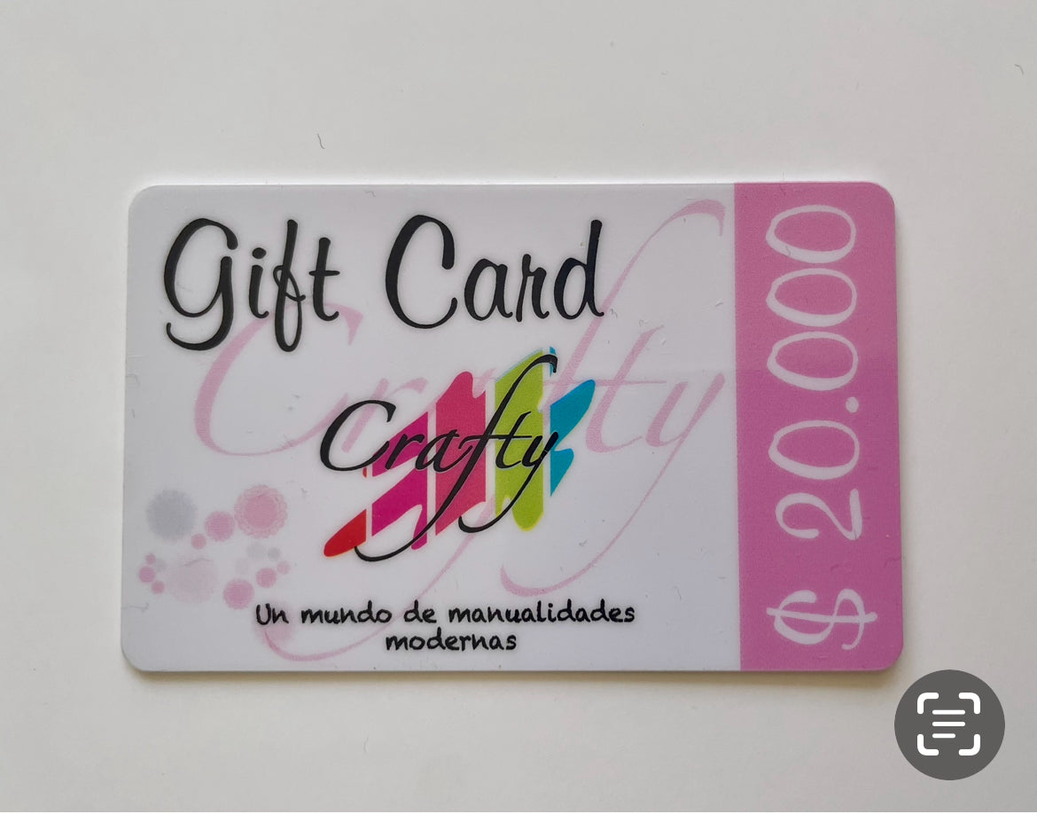Gift card $20.000