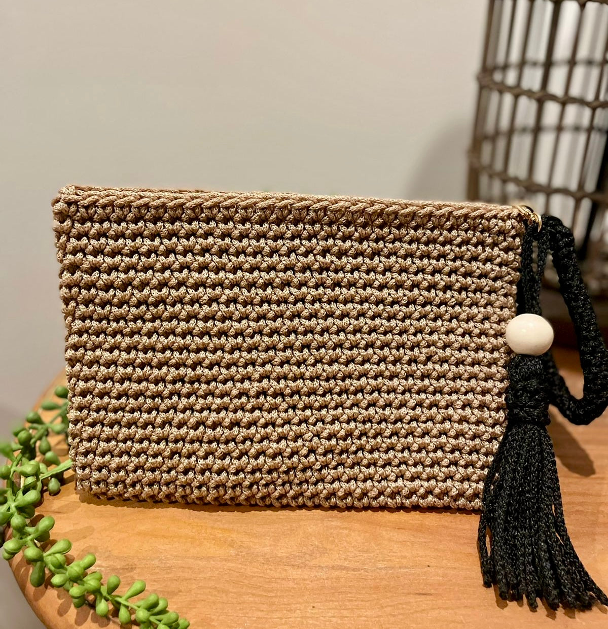 TALLER CROCHET CLUTCH POR ANITA VARGAS