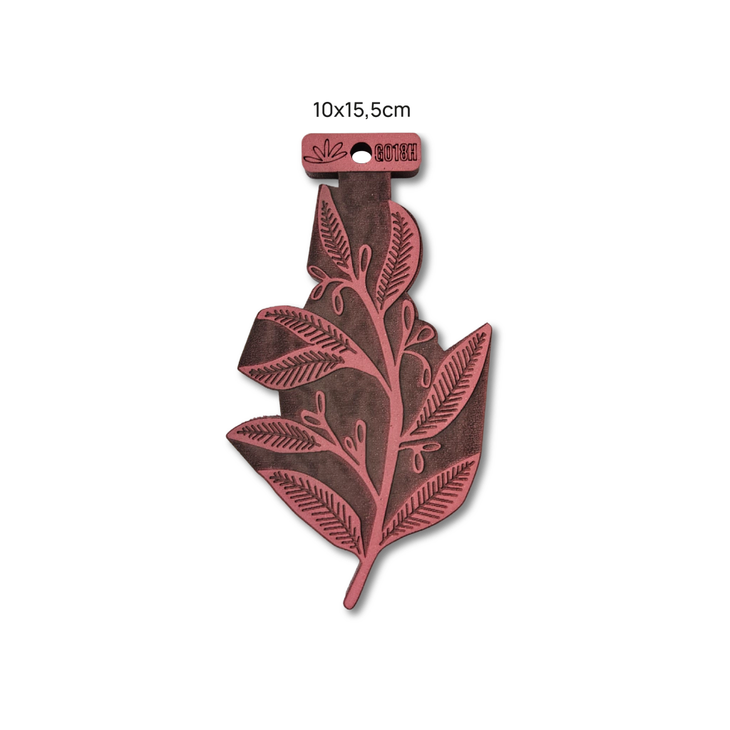 SELLO O TIMBRE HOJAS Y RAMAS LAS LUPES