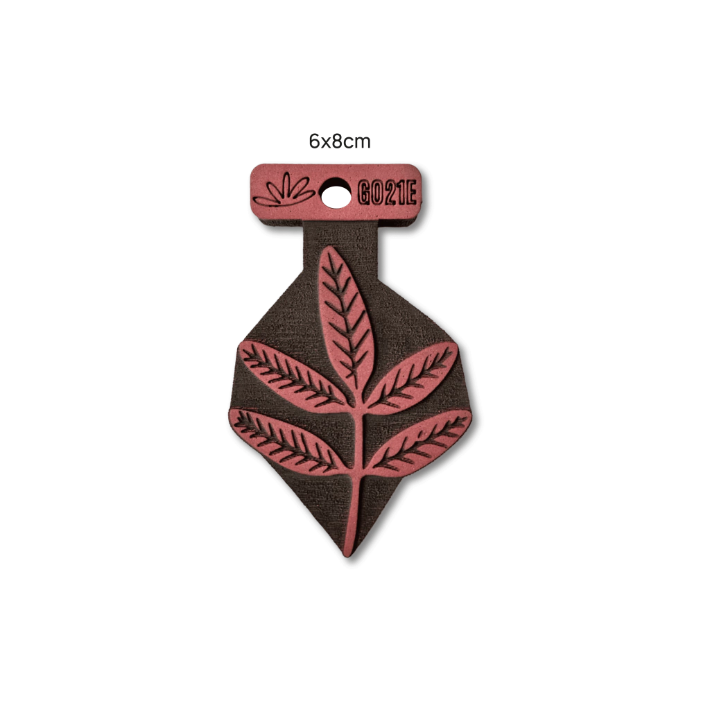 SELLO O TIMBRE HOJAS Y RAMAS LAS LUPES