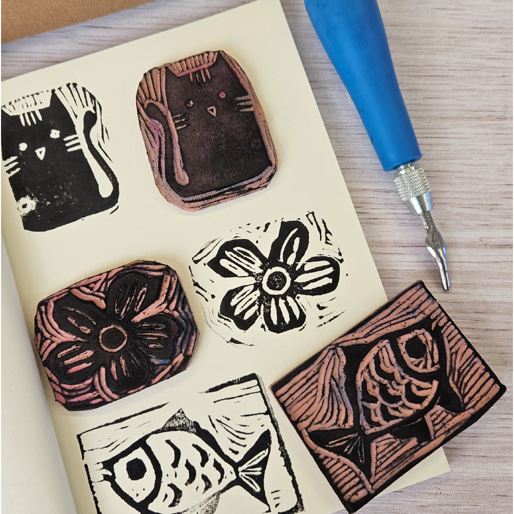 SET DE TALLADO DE TIMBRES LAS LUPES