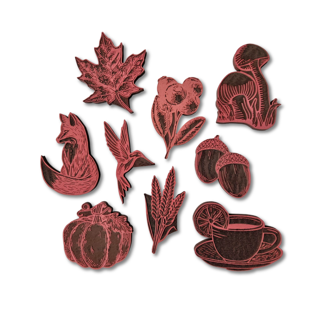 KIT DE TIMBRES o SELLOS LAS LUPES