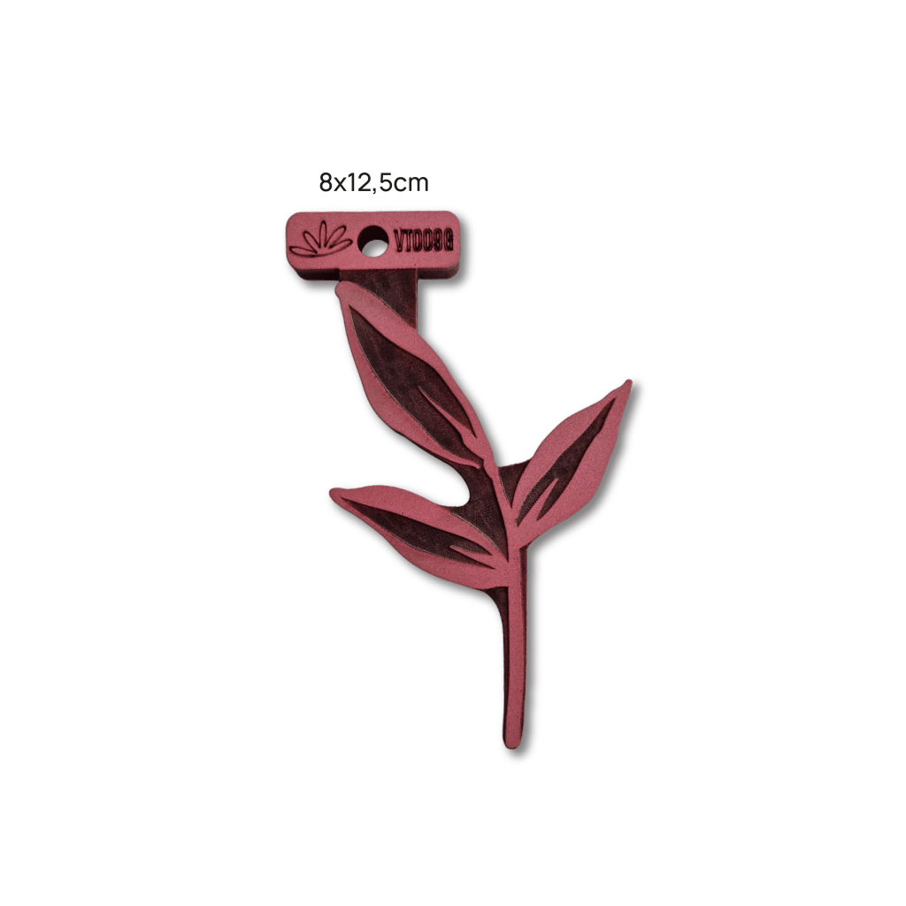 SELLO O TIMBRE HOJAS Y RAMAS LAS LUPES