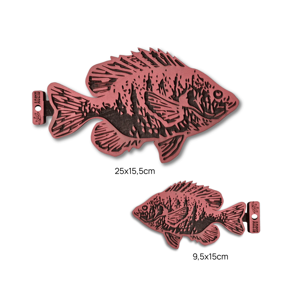 SELLO O TIMBRE PECES LAS LUPES