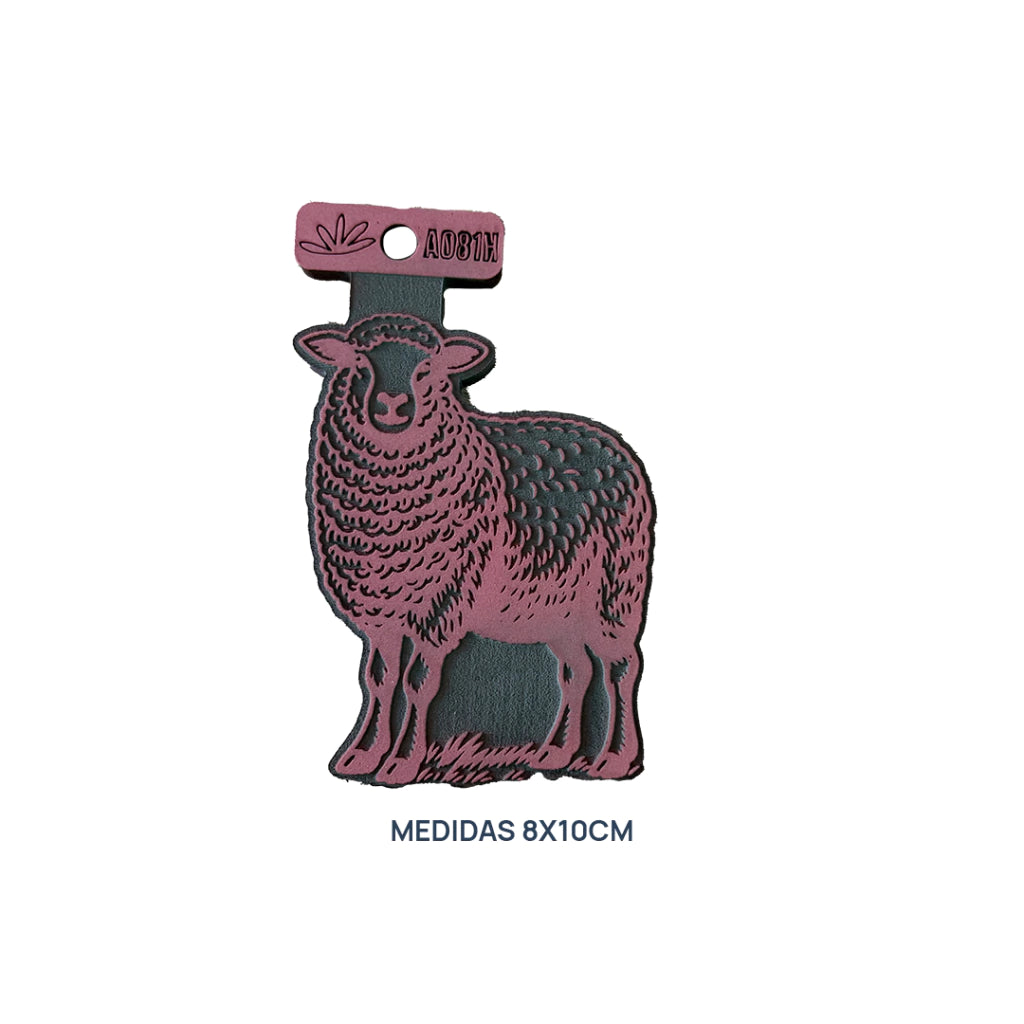 SELLO O TIMBRE ANIMALES DE LA GRANJA LAS LUPES