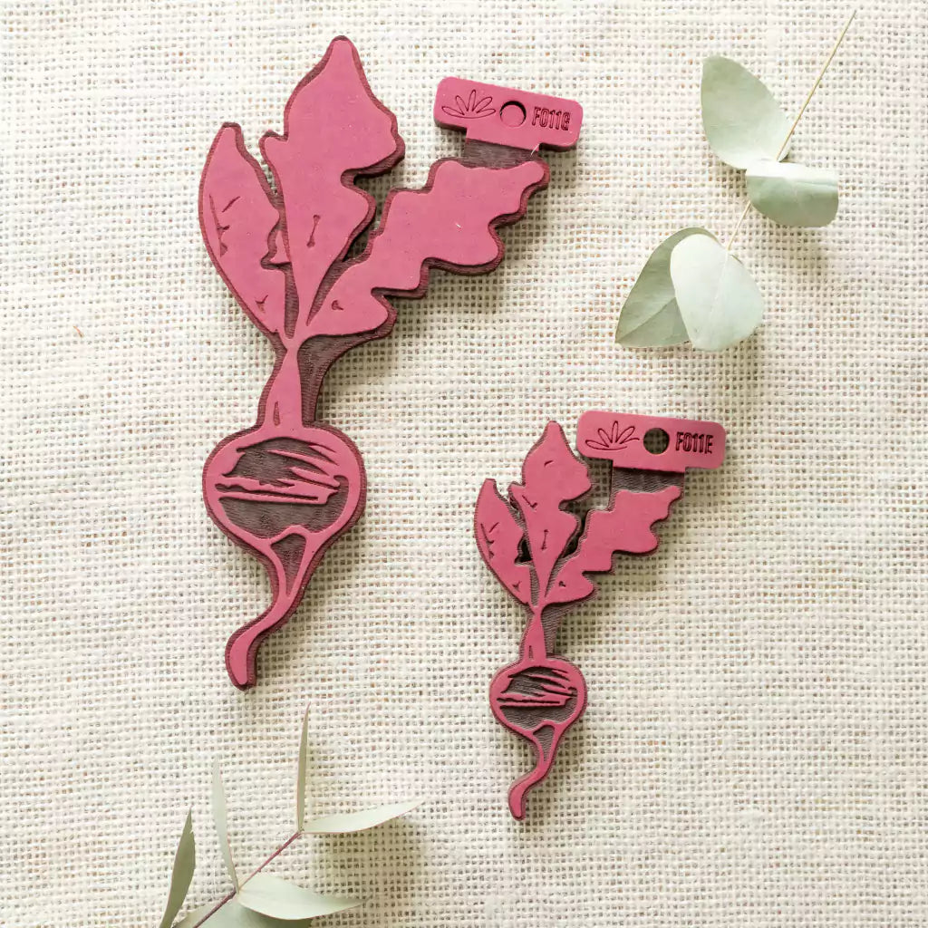 SELLO O TIMBRE RABANITOS CON 2 TAMANOS LAS LUPES