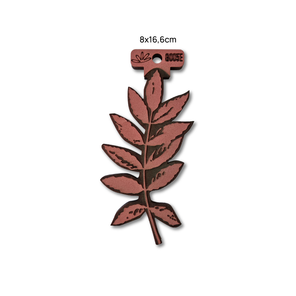 SELLO O TIMBRE HOJAS Y RAMAS LAS LUPES