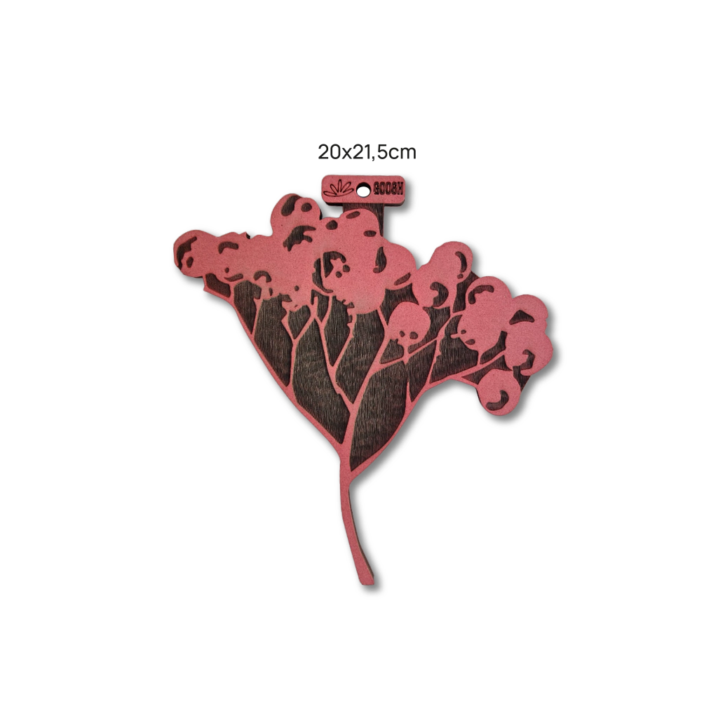 SELLO O TIMBRE HOJAS Y RAMAS LAS LUPES