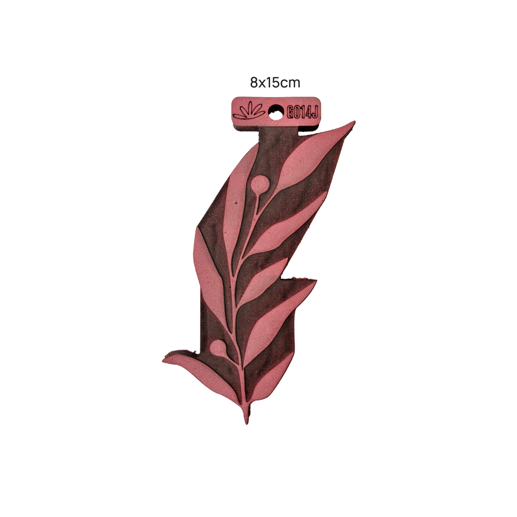 SELLO O TIMBRE HOJAS Y RAMAS LAS LUPES