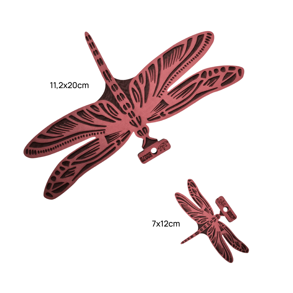 SELLO O TIMBRE LIBELULA CON 2 TAMANOS LAS LUPES