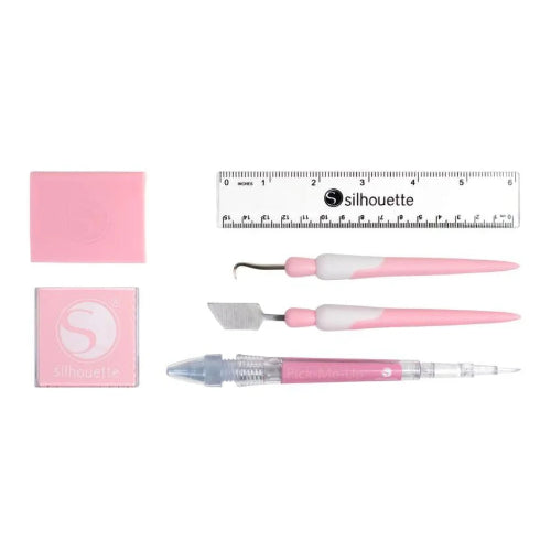 Kit de herramientas para troqueladoras color ROSA SILHOUETTE