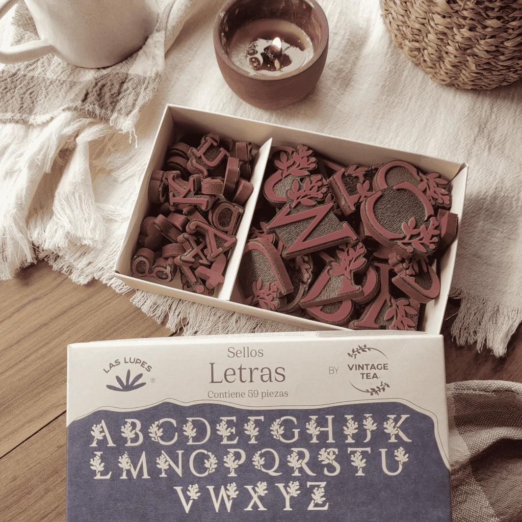 KIT DE TIMBRES o SELLOS LAS LUPES