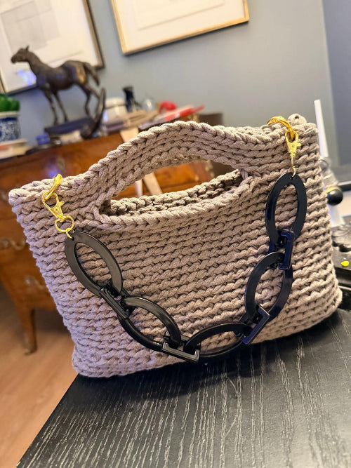 TALLER DE CARTERA A CROCHET by MAIKA