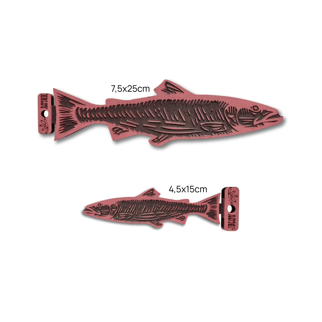 SELLO O TIMBRE PECES LAS LUPES