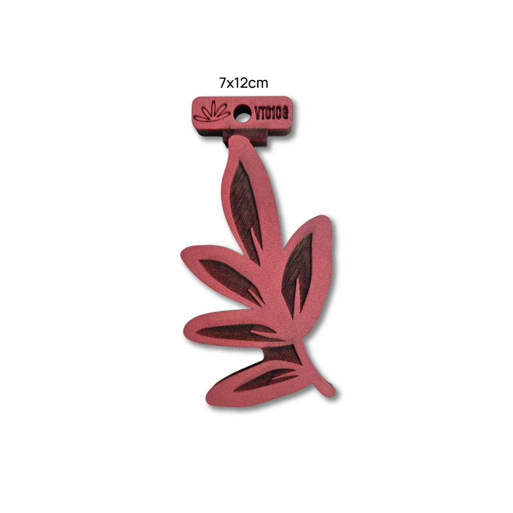 SELLO O TIMBRE HOJAS Y RAMAS LAS LUPES