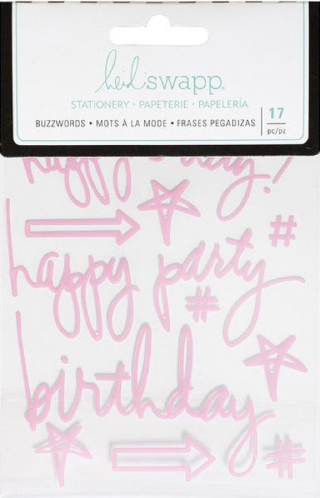 SET DE FRASES DECORATIVAS HEIDI SWAPP