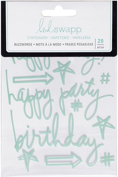 SET DE FRASES DECORATIVAS HEIDI SWAPP