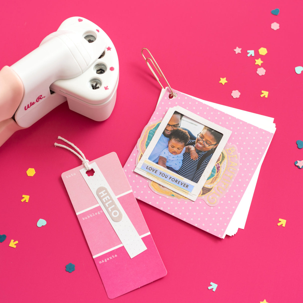 CROP-A-DILE POWER PUNCH DECORATIVE PERFORADOR WERMEMORY