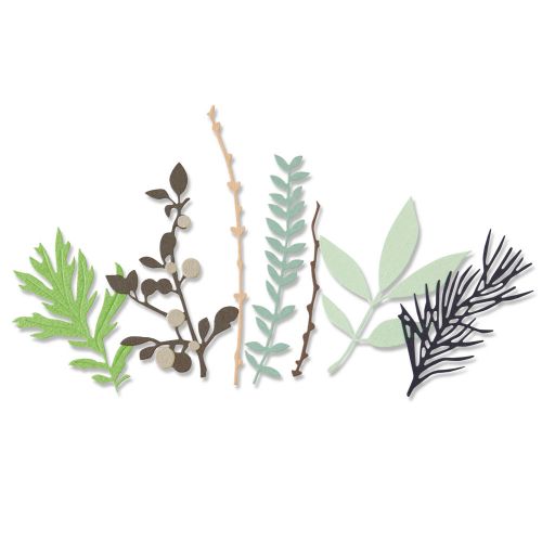 MATRIZ-TROQUEL THINILITS DE CORTE HOJAS/RAMAS SIZZIX