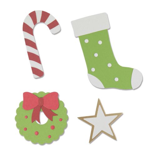 MATRIZ-TROQUEL BIGZ ELEMENTOS DE NAVIDAD SIZZIX