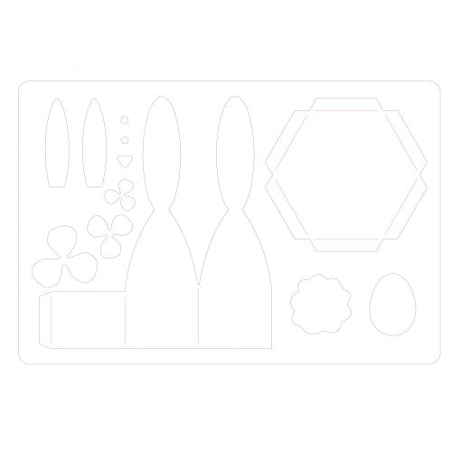 MATRIZ-TROQUEL BIGZ L CAJA CON FLORES SIZZIX