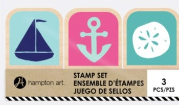 SET DE MINI TIMBRES HAMPTON