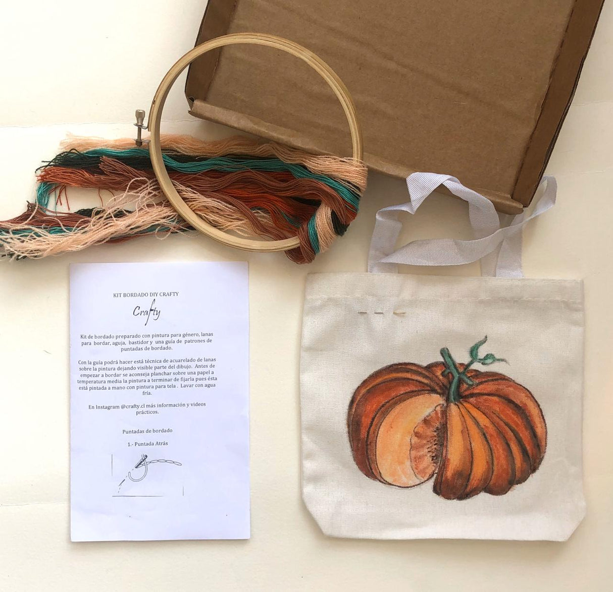 KIT DE BORDADOS CRAFTY DIY