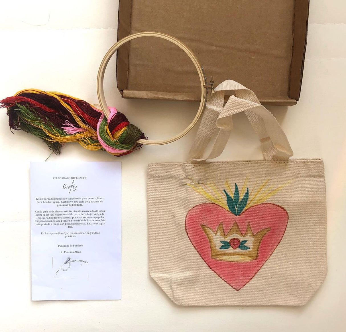 KIT DE BORDADOS CRAFTY DIY