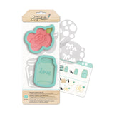 KIT DE MOLDES PARA CORTAR GALLETES Y GUIA PARA DECORAR SUGARBELLE