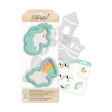 KIT DE MOLDES PARA CORTAR GALLETES Y GUIA PARA DECORAR SUGARBELLE