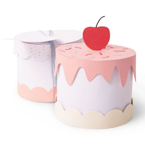 MATRIZ-TROQUEL THINLITS PLUS CAKE BOX MATCHBOX SIZZIX