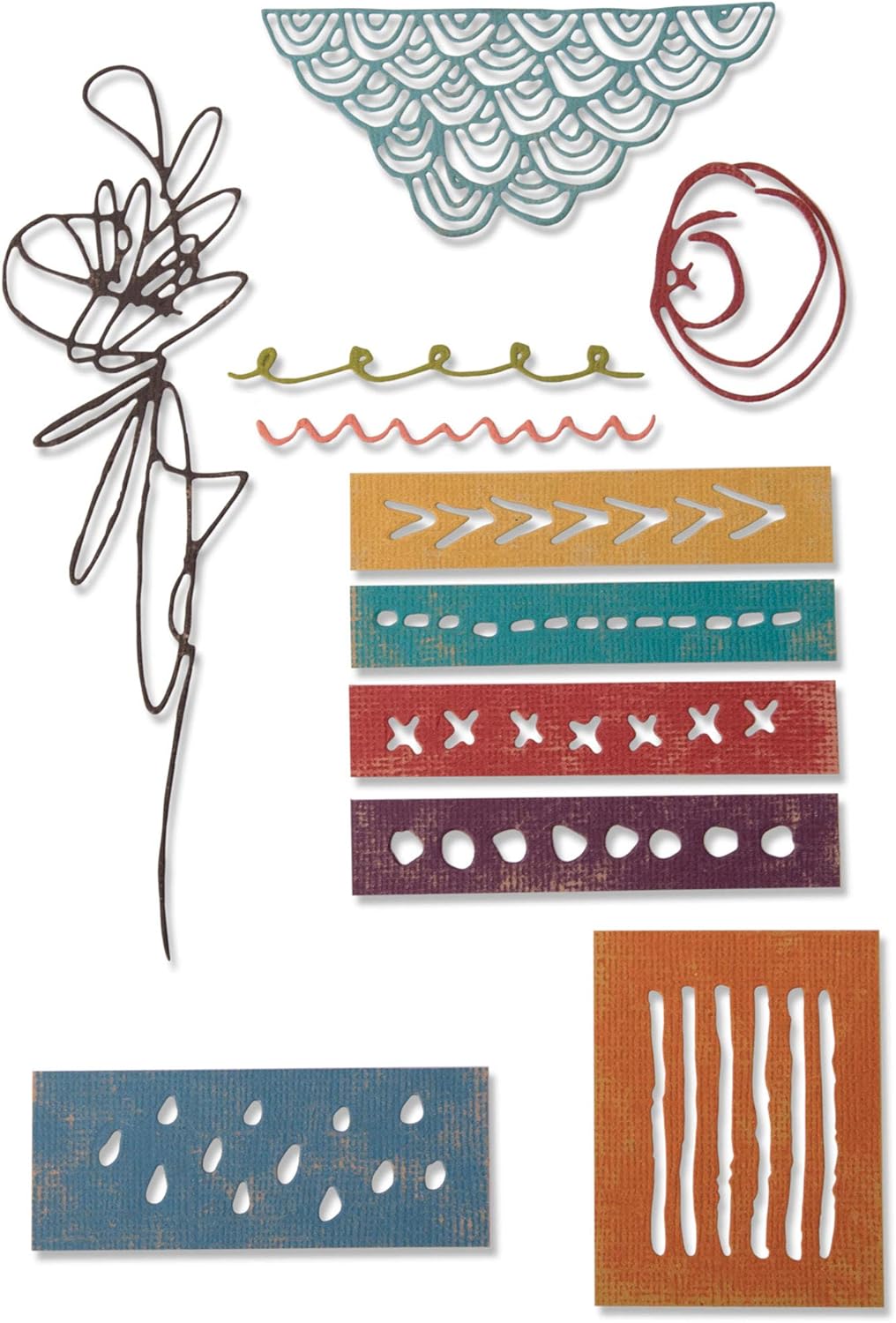 MATRIZ-TROQUEL THINLITS FORMAS SIZZIX