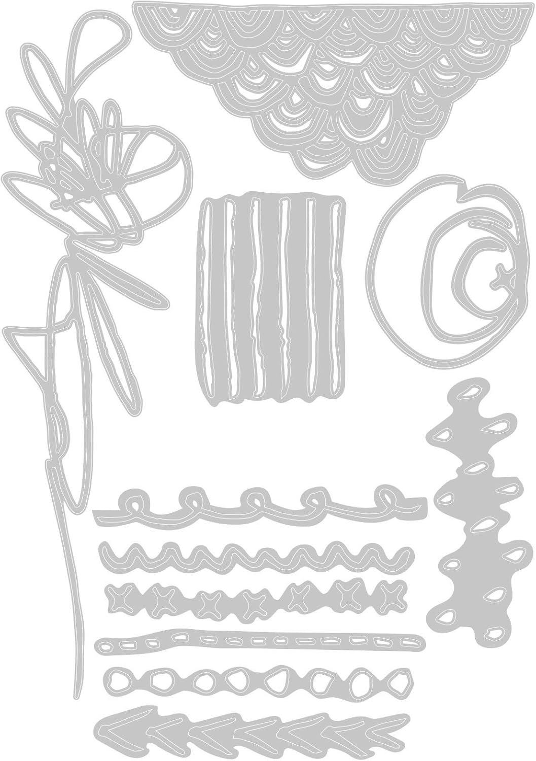 MATRIZ-TROQUEL THINLITS FORMAS SIZZIX