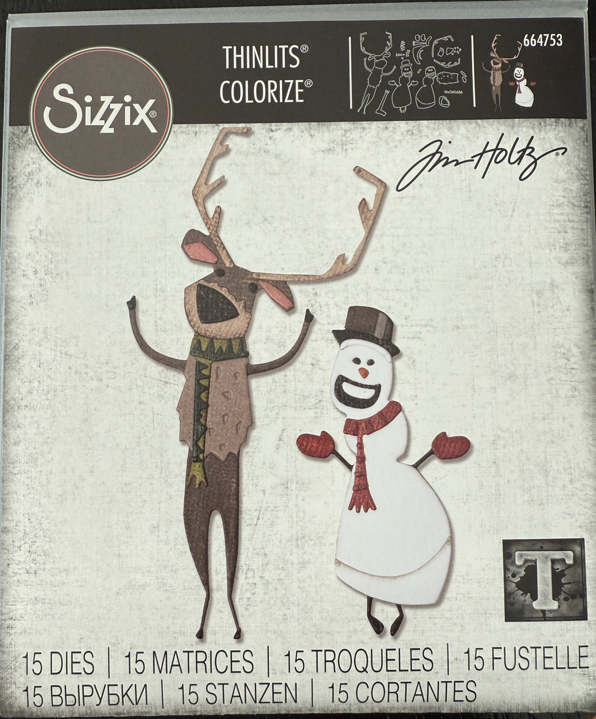 Matrices 18 años Sizzix