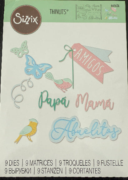 Matrices 18 años Sizzix