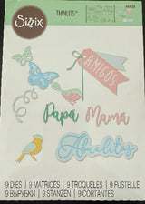 Matrices 18 años Sizzix