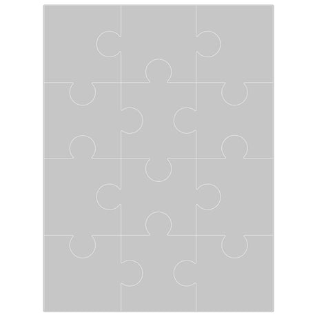 MATRIZ-TROQUEL THINILITS PUZZLE SIZZIX